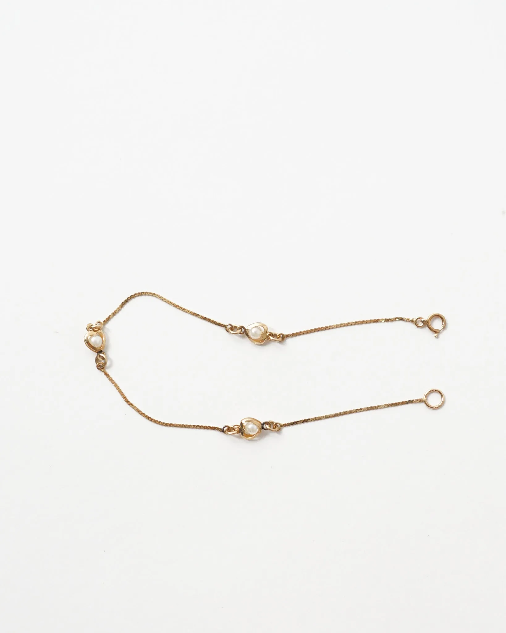14k Gold Bracelet w/ Pearl