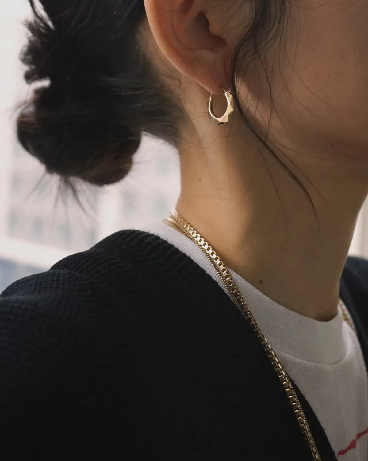14k Gold Hoop Earrings
