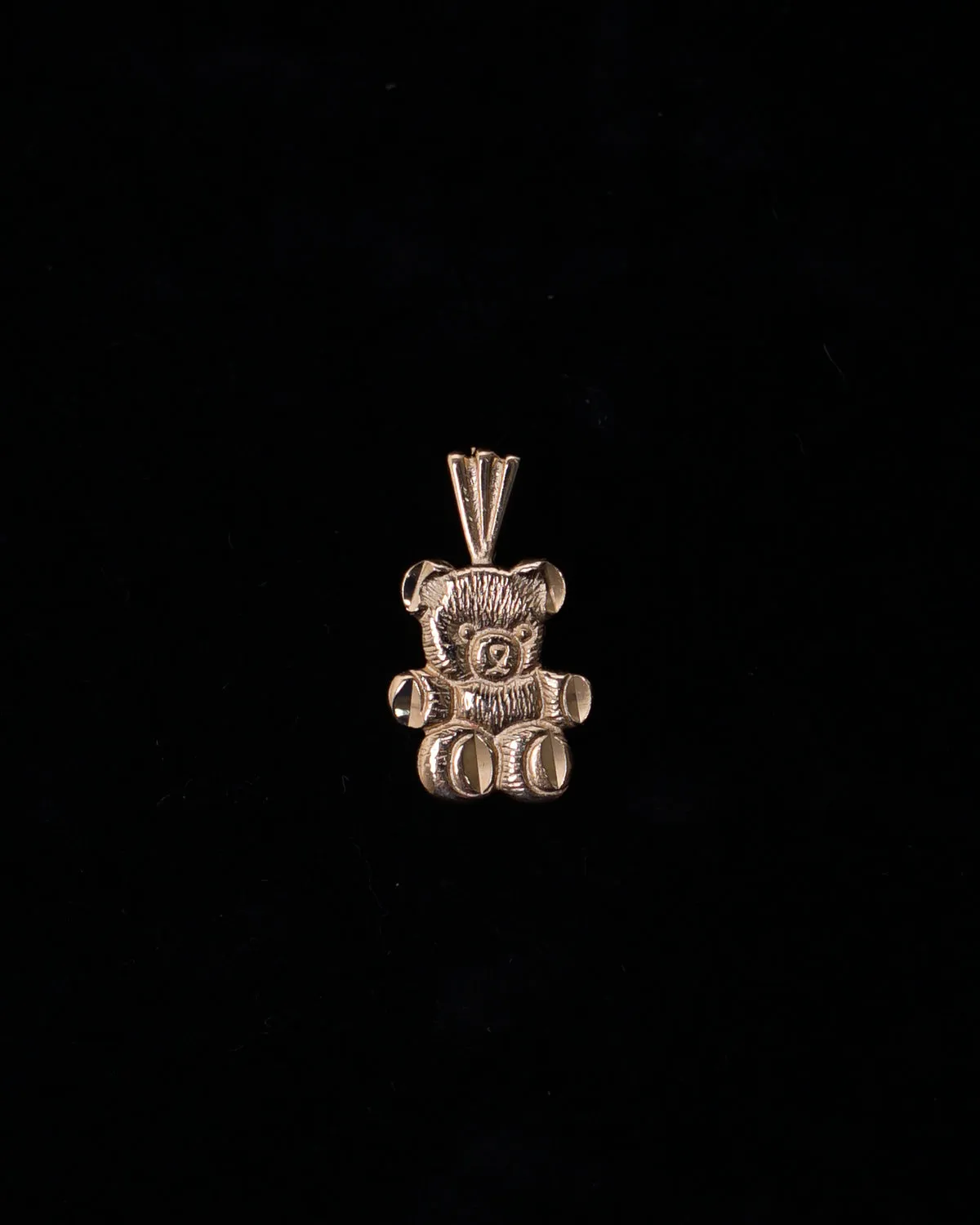 14K Gold Teddy Bear Charm