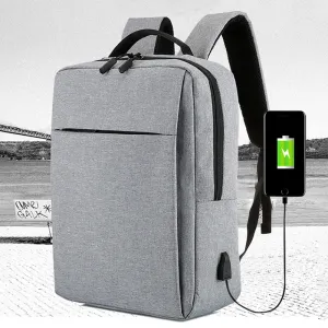 15.6” Laptop Backpack with external USB Port