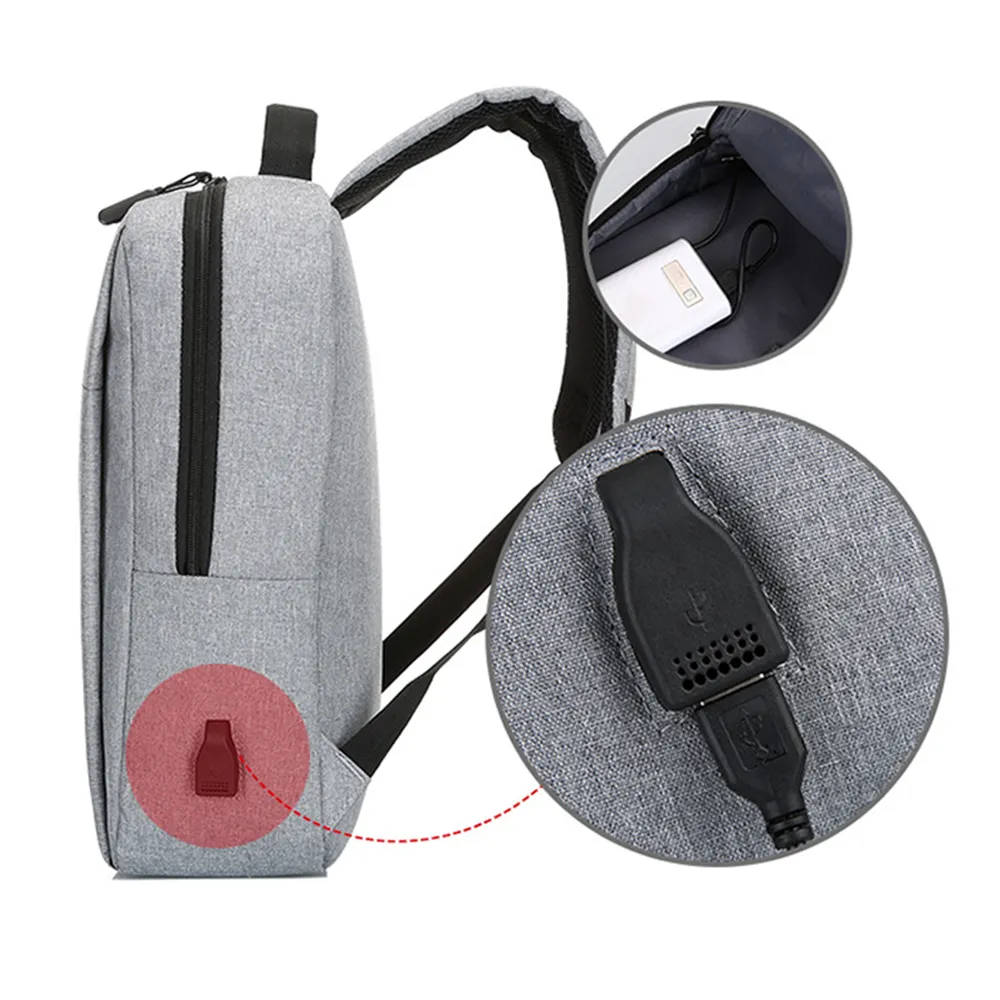 15.6” Laptop Backpack with external USB Port