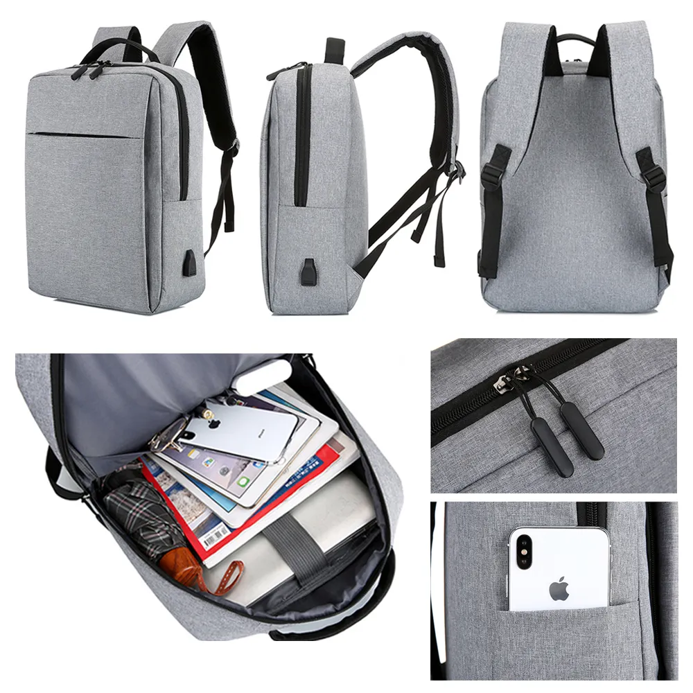 15.6” Laptop Backpack with external USB Port