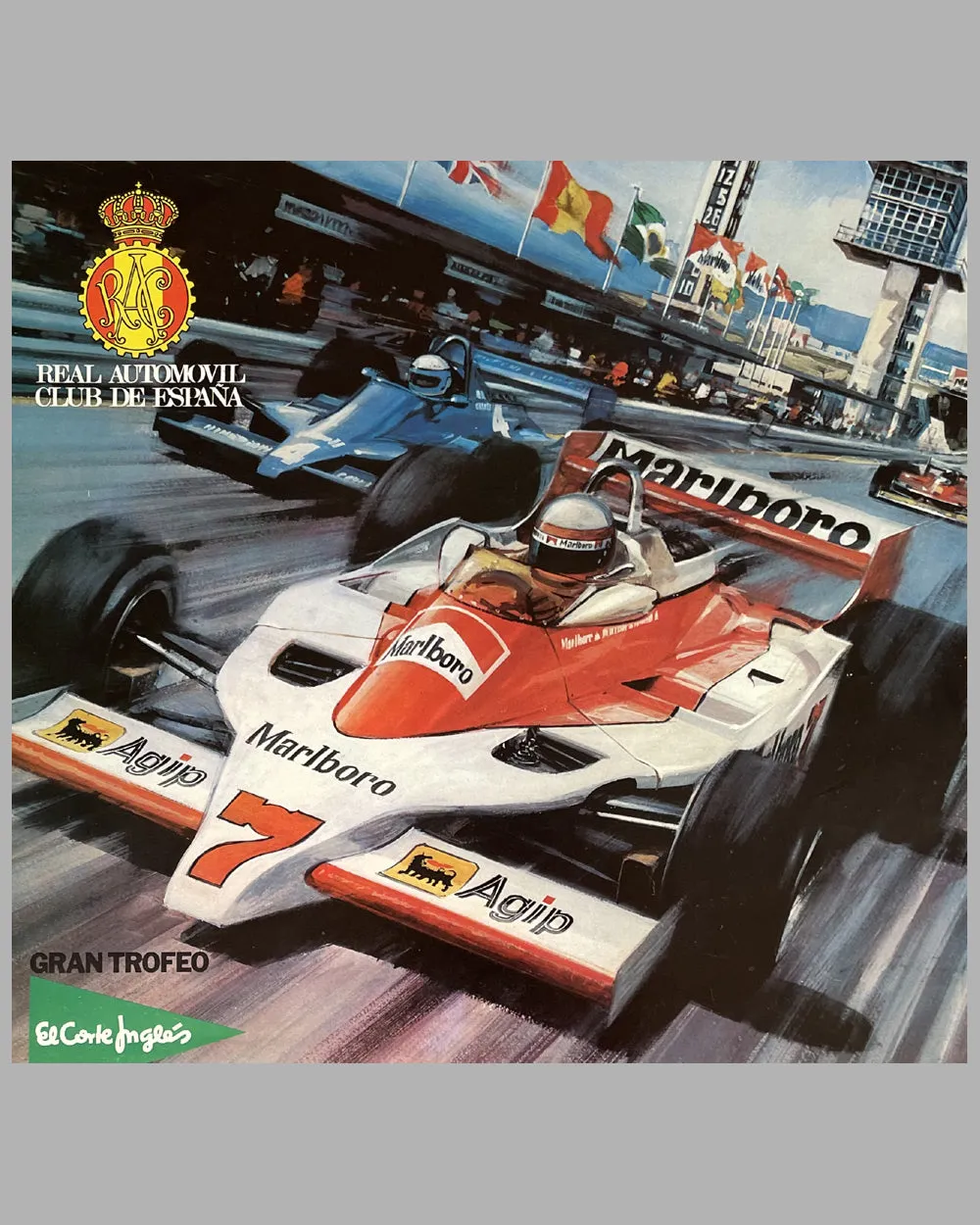 1979 Grand Prix of Spain original event poster