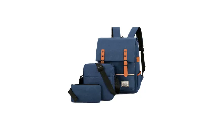 3-Piece Large Capacity Computer Backpack