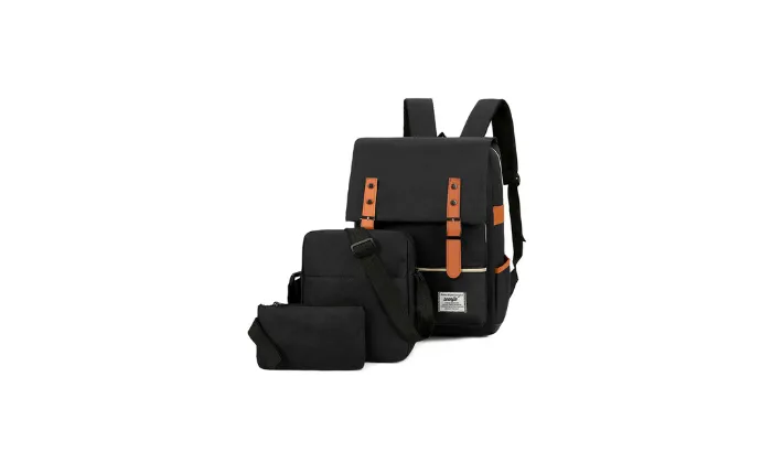 3-Piece Large Capacity Computer Backpack