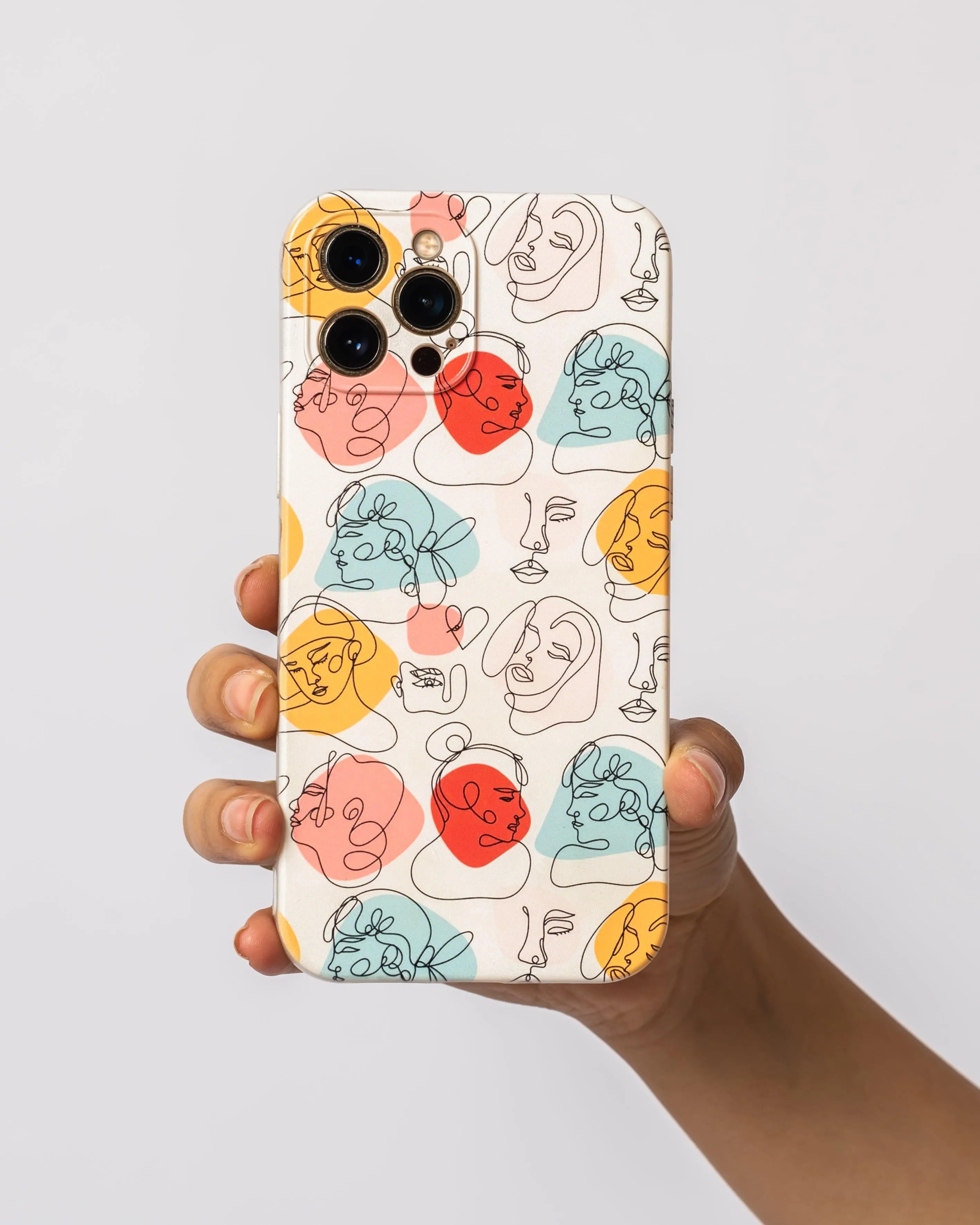 Abstract Faces Laptop Sleeve