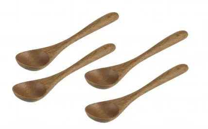 ACACIA DIP SPOON SET OF 4