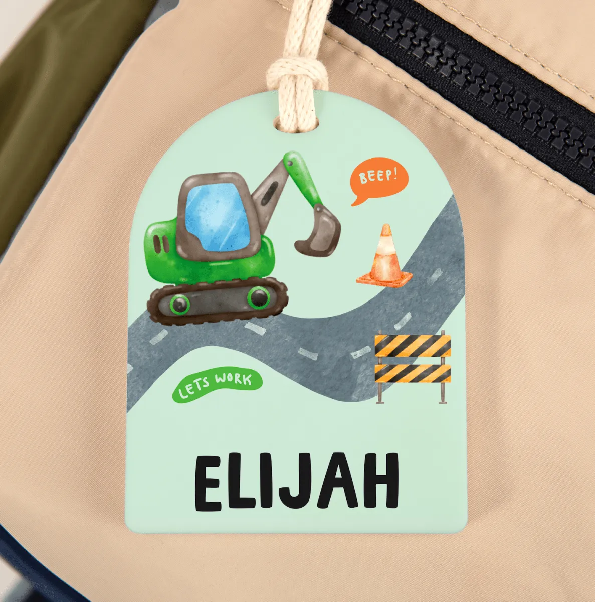 Acrylic Bag Tag