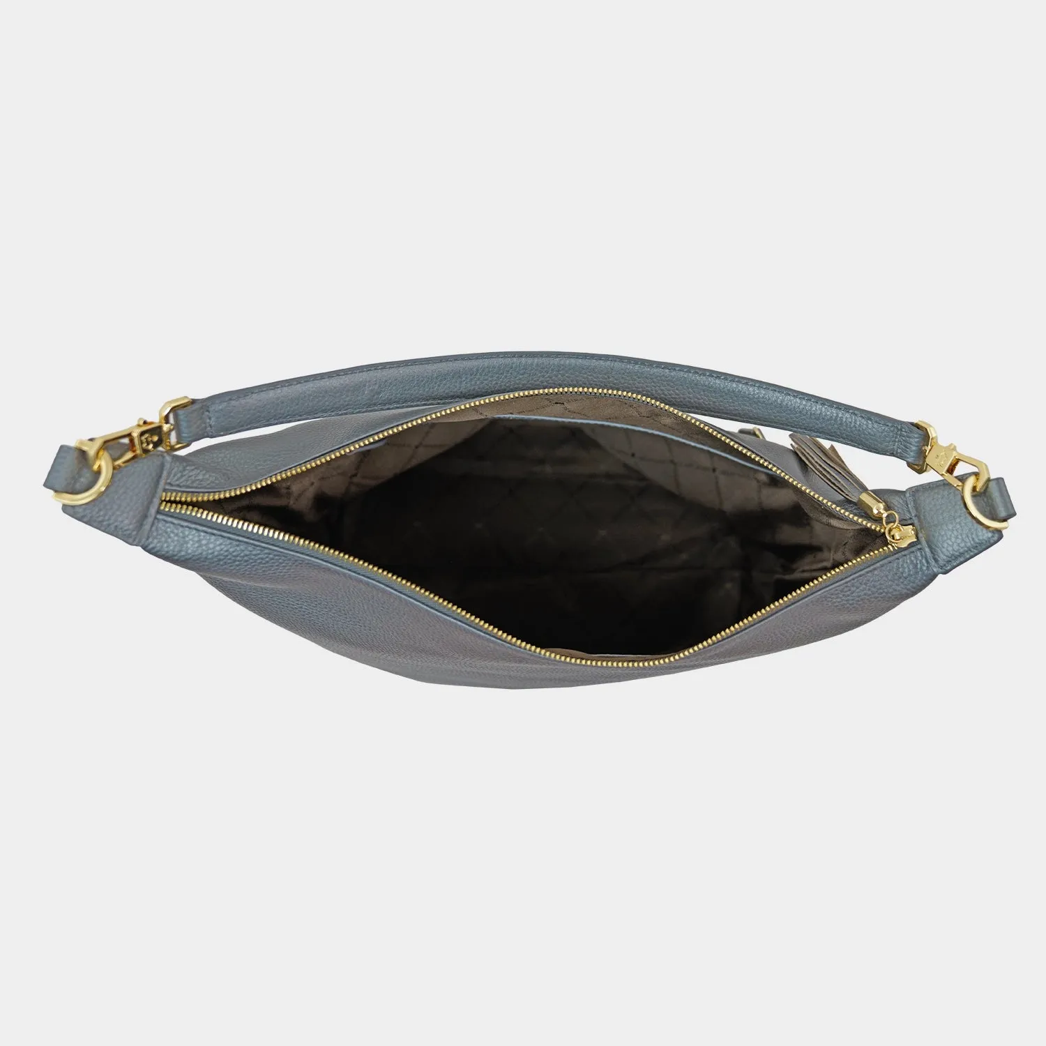 ALESSIA Hobo Bag dark grey