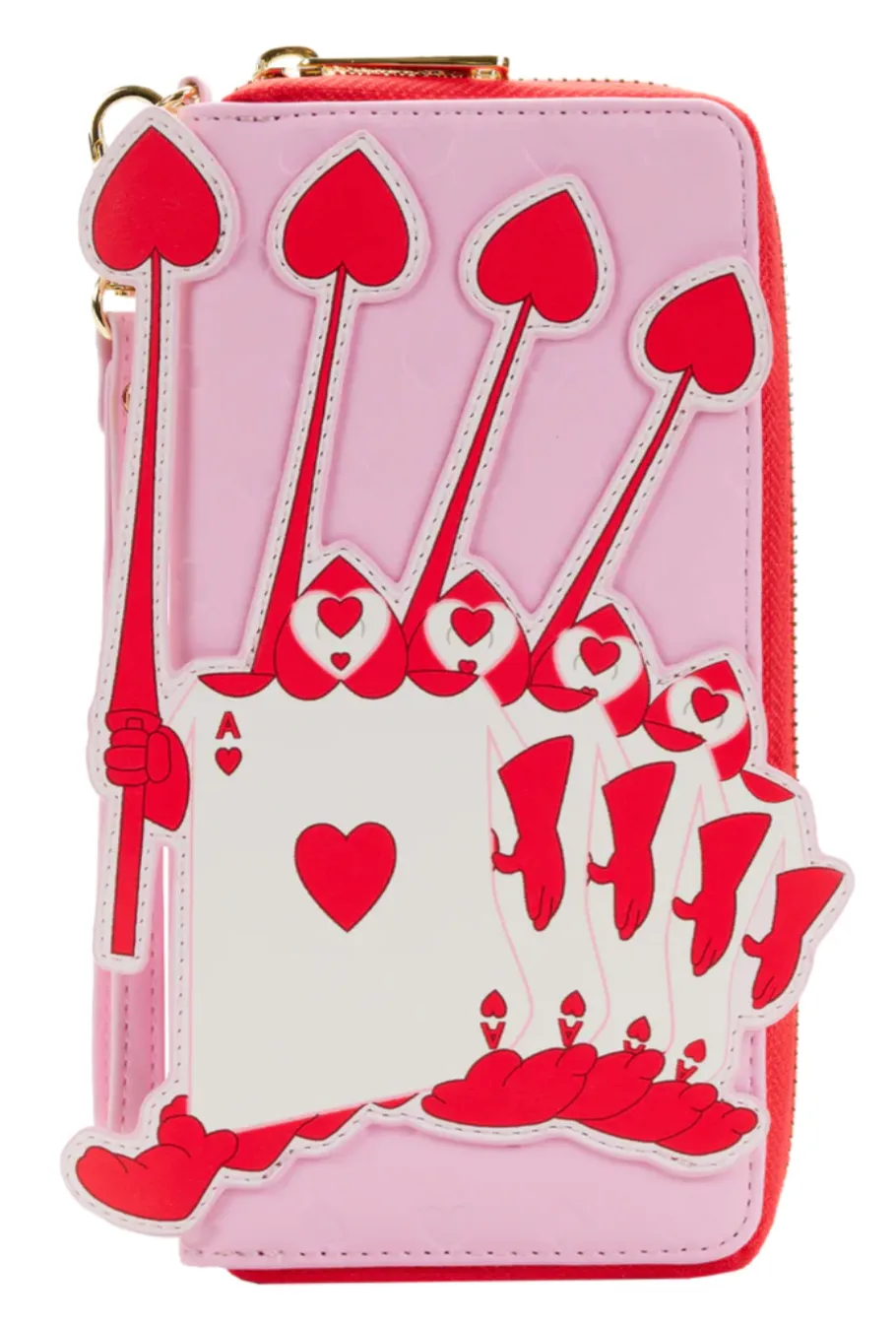 Alice in Wonderland - Ace of Hearts Loungefly Zip Wallet