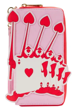 Alice in Wonderland - Ace of Hearts Loungefly Zip Wallet