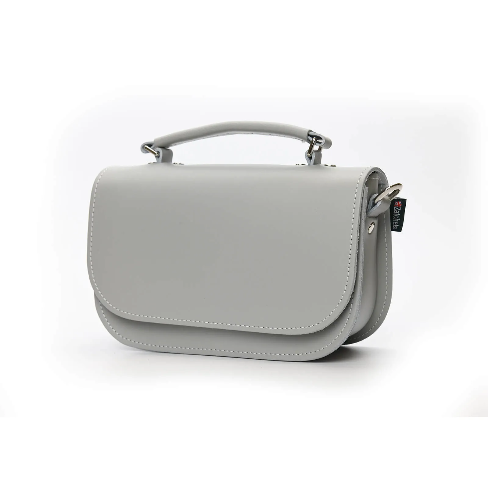 Aura Handmade Leather Bag - Ghost