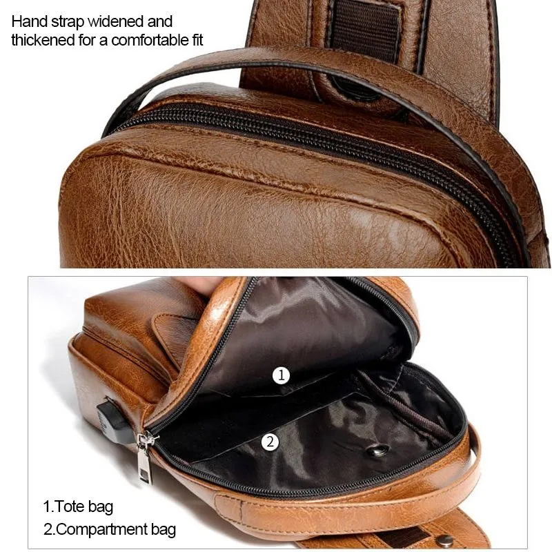 Backpack Waist Shoulder bag compatible with Ebook, Tablet and for BLU C6 (2019) - Black