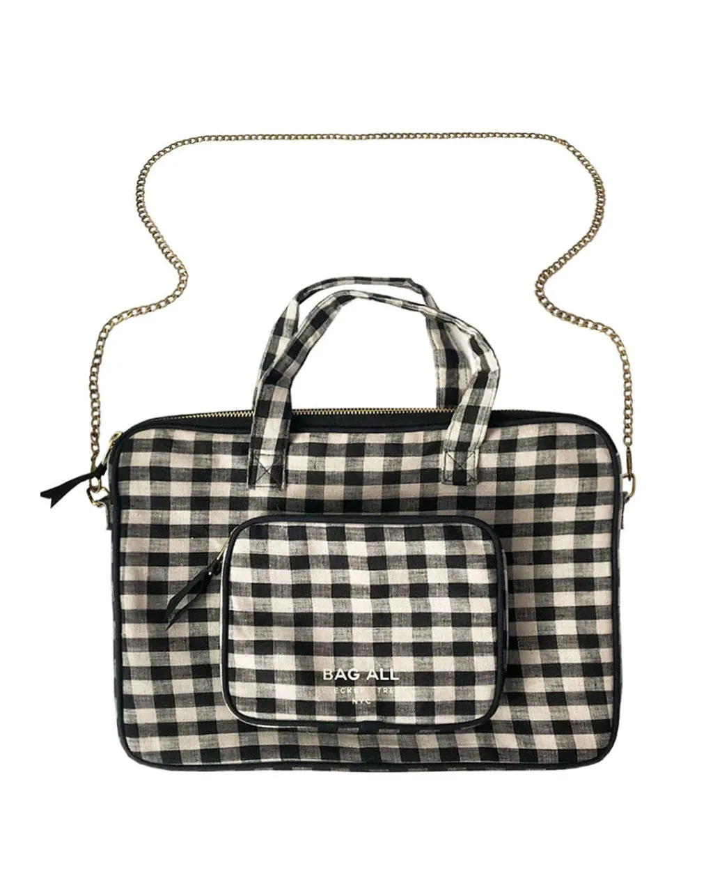 Bag-all Laptop Case 13" with Chain and Charger Pocket