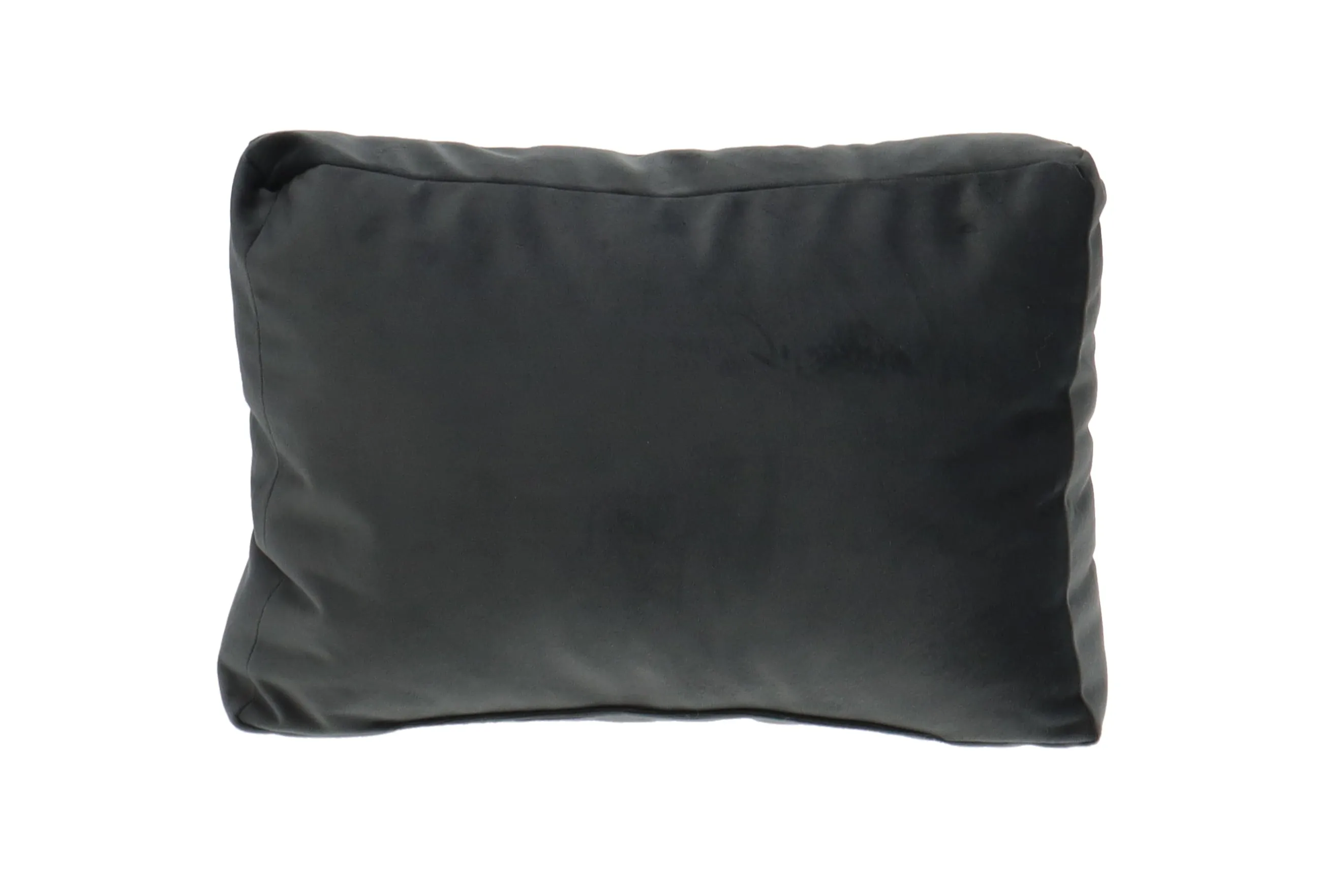 Bag Pillow Grey Velvet Square