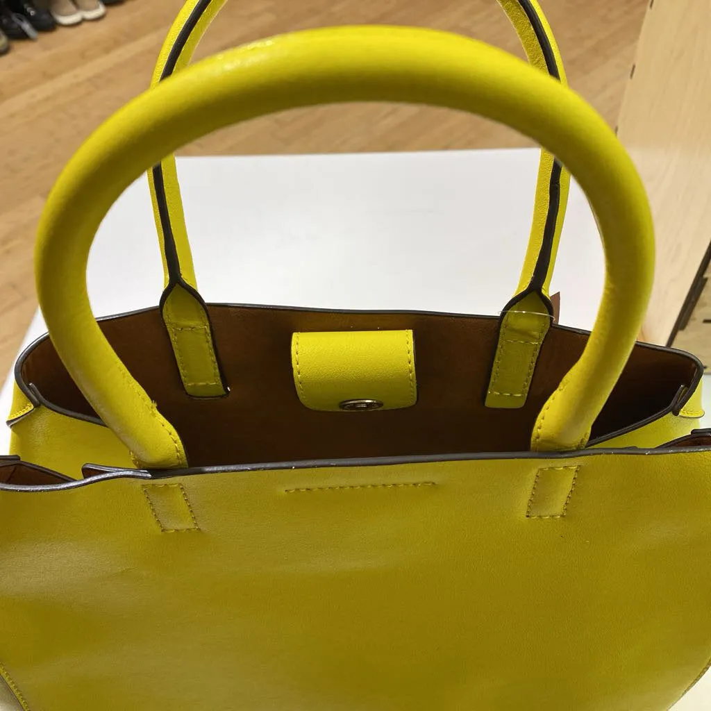 Banana Republic leather handbag