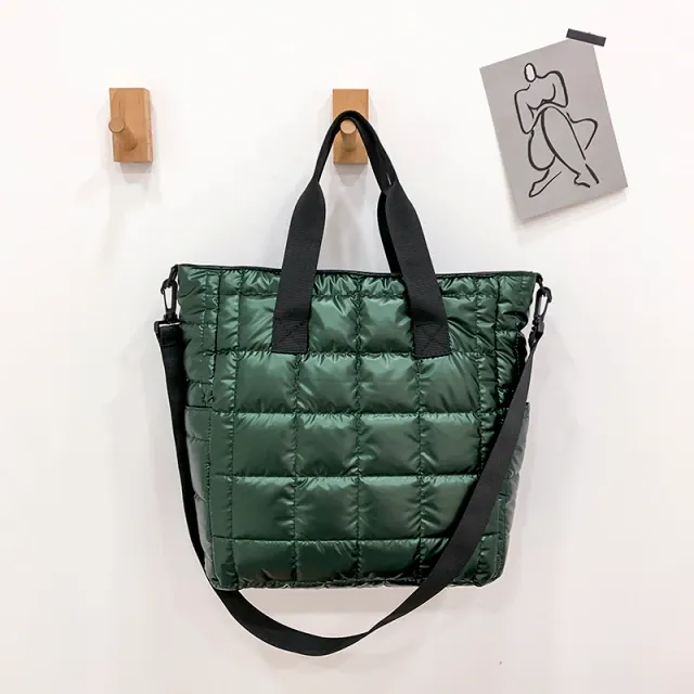 Bellini Women's Quilted Handbag With Short Handle