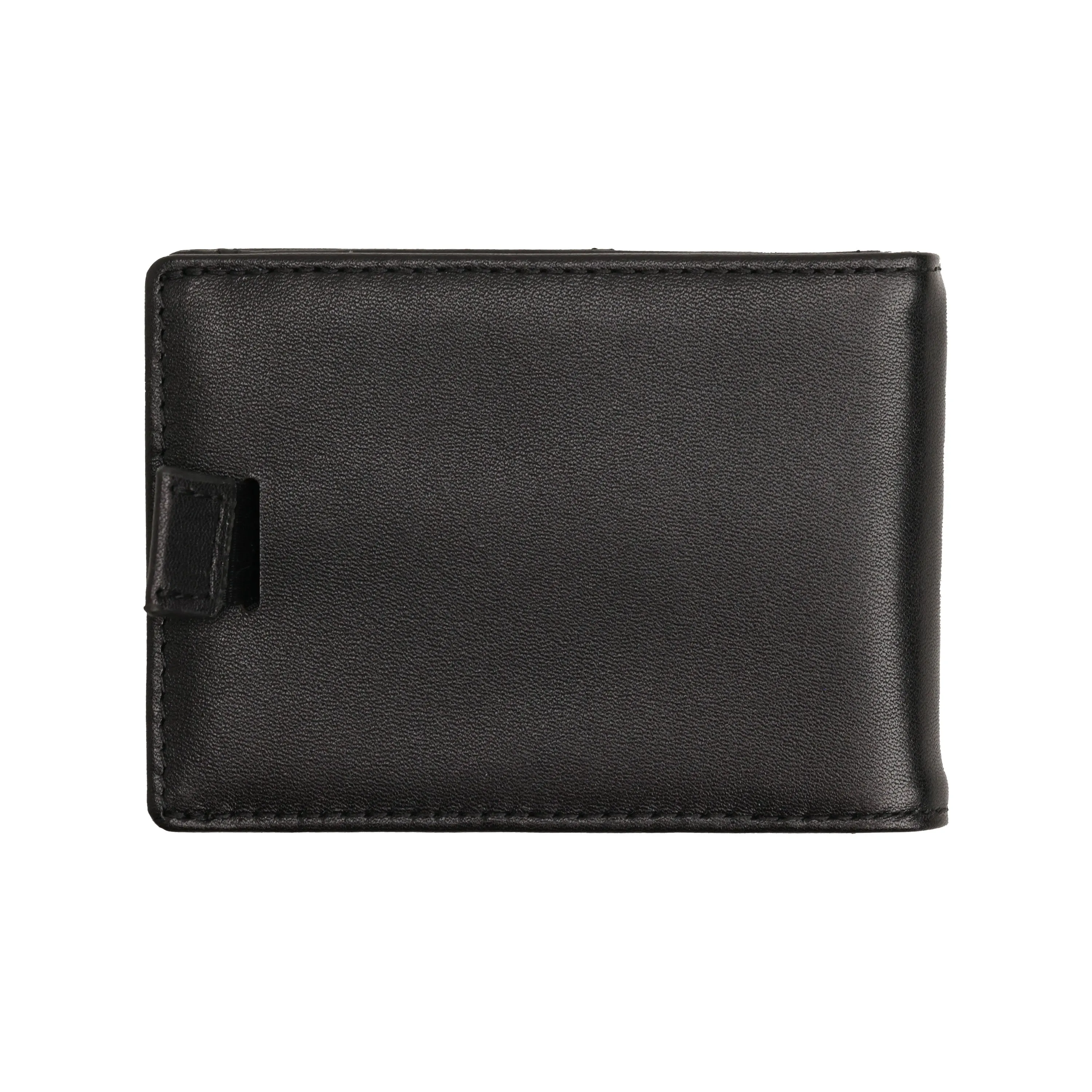Black Leather Slim Wallet | Carson