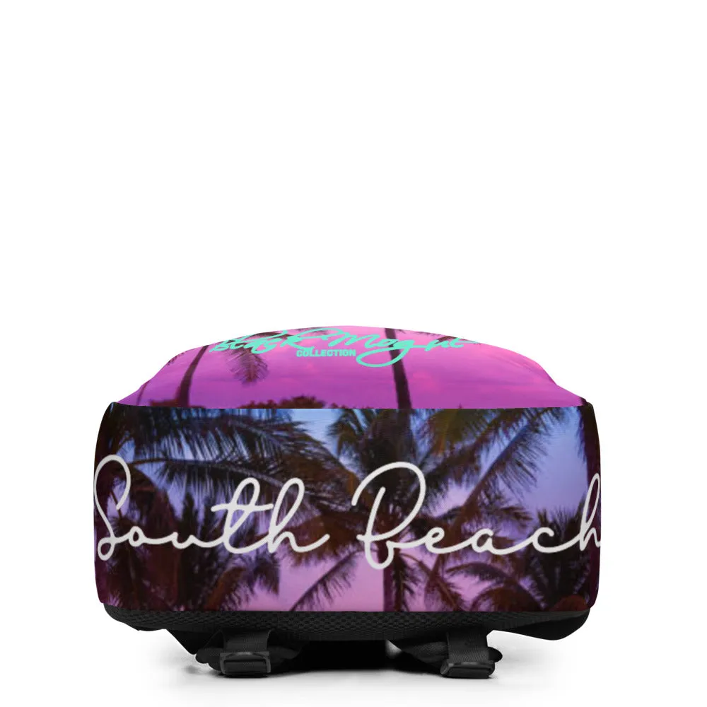 Black Mogul ( South Beach ) Minimalist Backpack