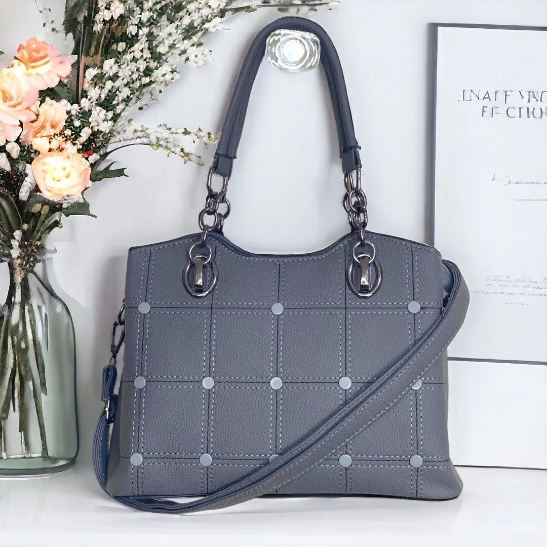 bobby Calfskin Satchel violet