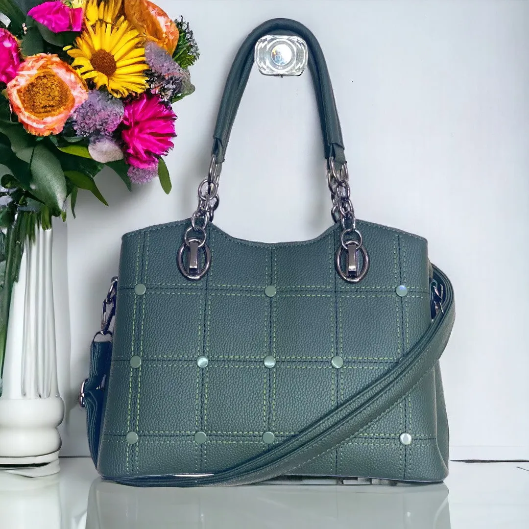 bobby Calfskin Satchel violet
