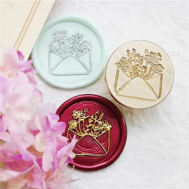 Botanical Wax Seal Head