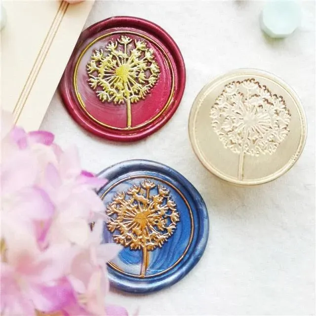 Botanical Wax Seal Head