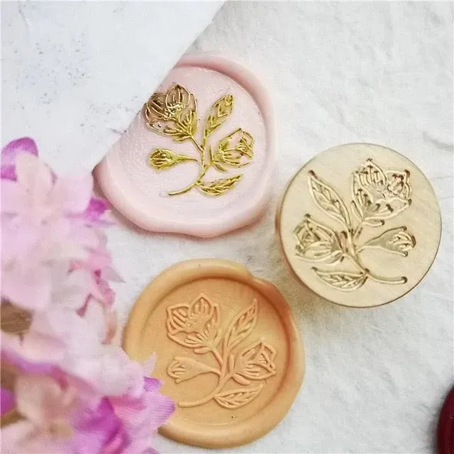 Botanical Wax Seal Head