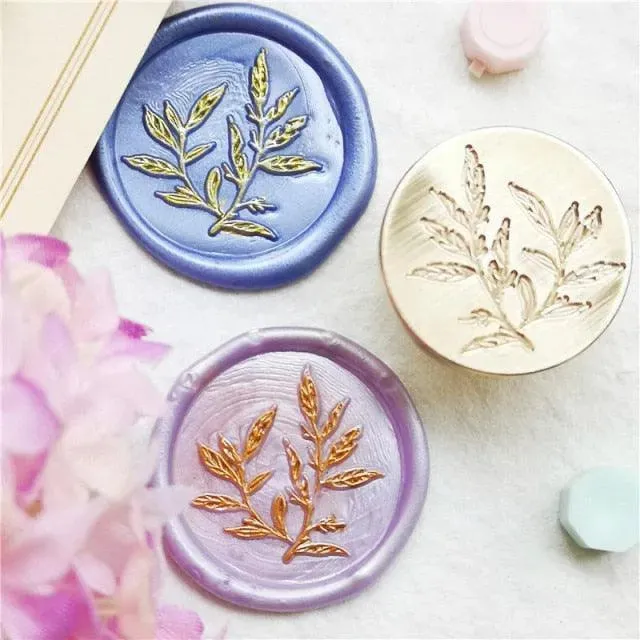 Botanical Wax Seal Head