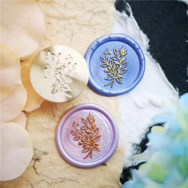 Botanical Wax Seal Head