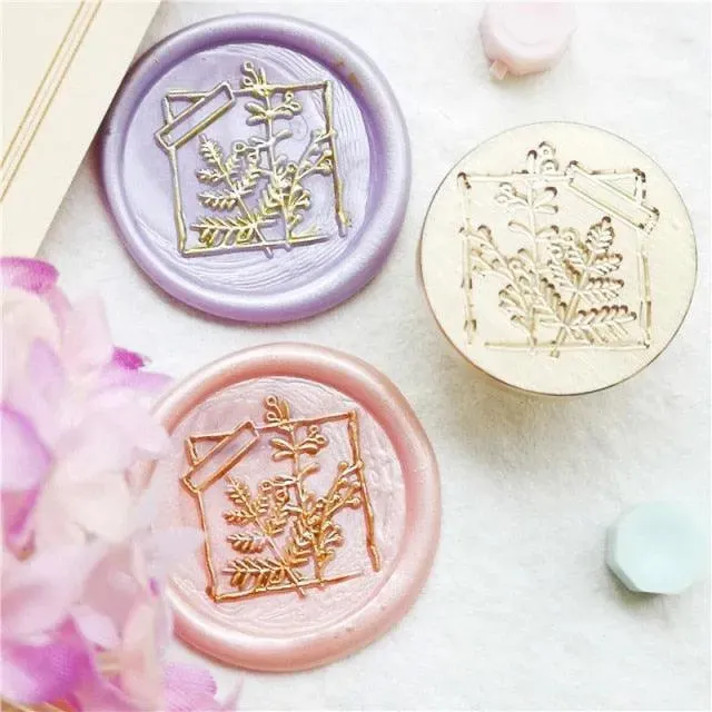 Botanical Wax Seal Head