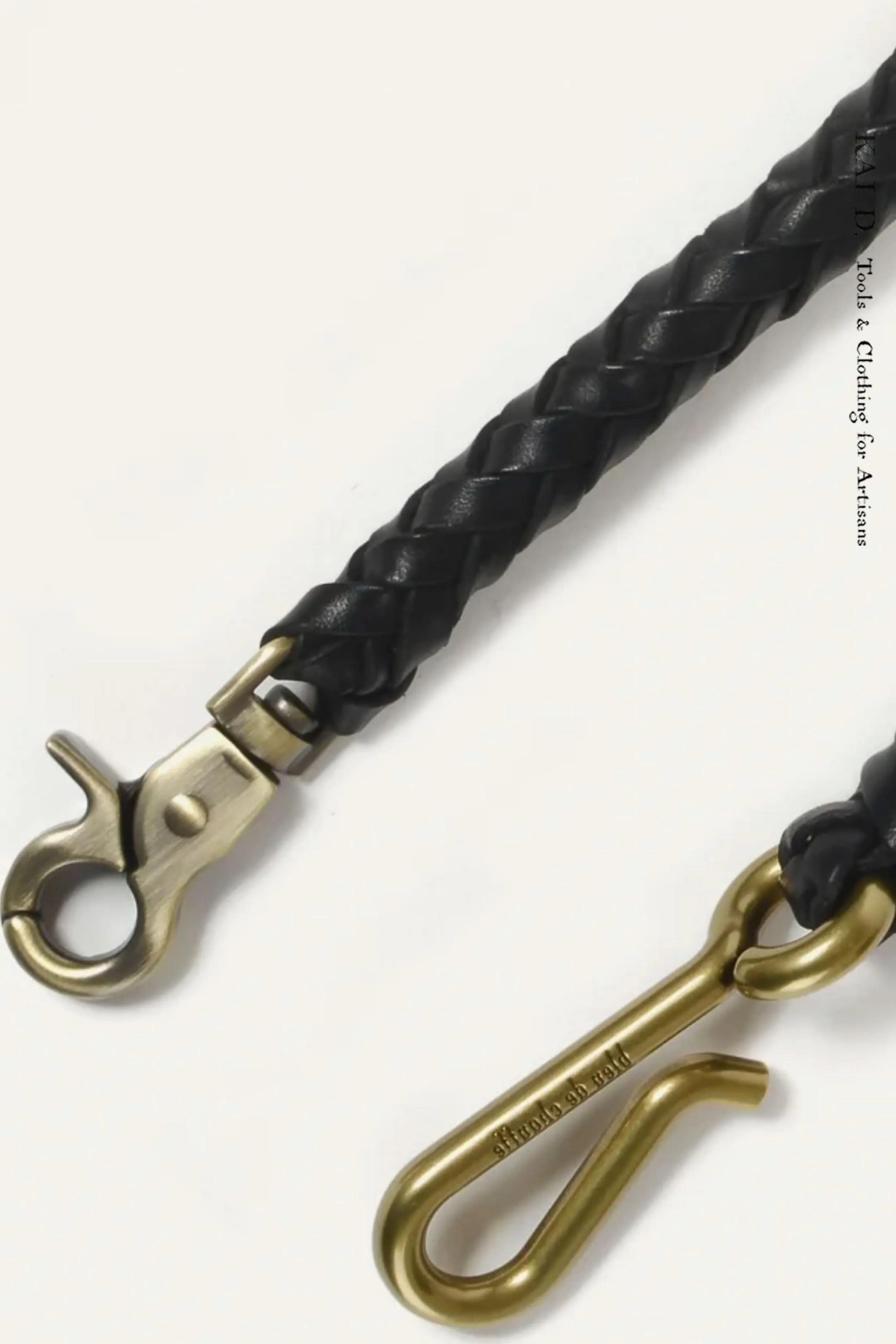 Braided Key Lanyard - Black