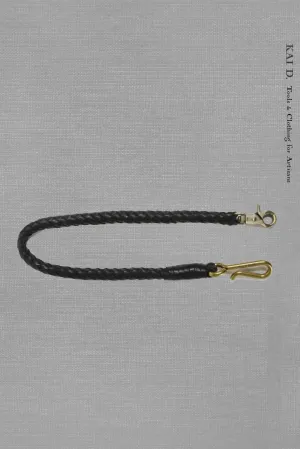 Braided Key Lanyard - Black
