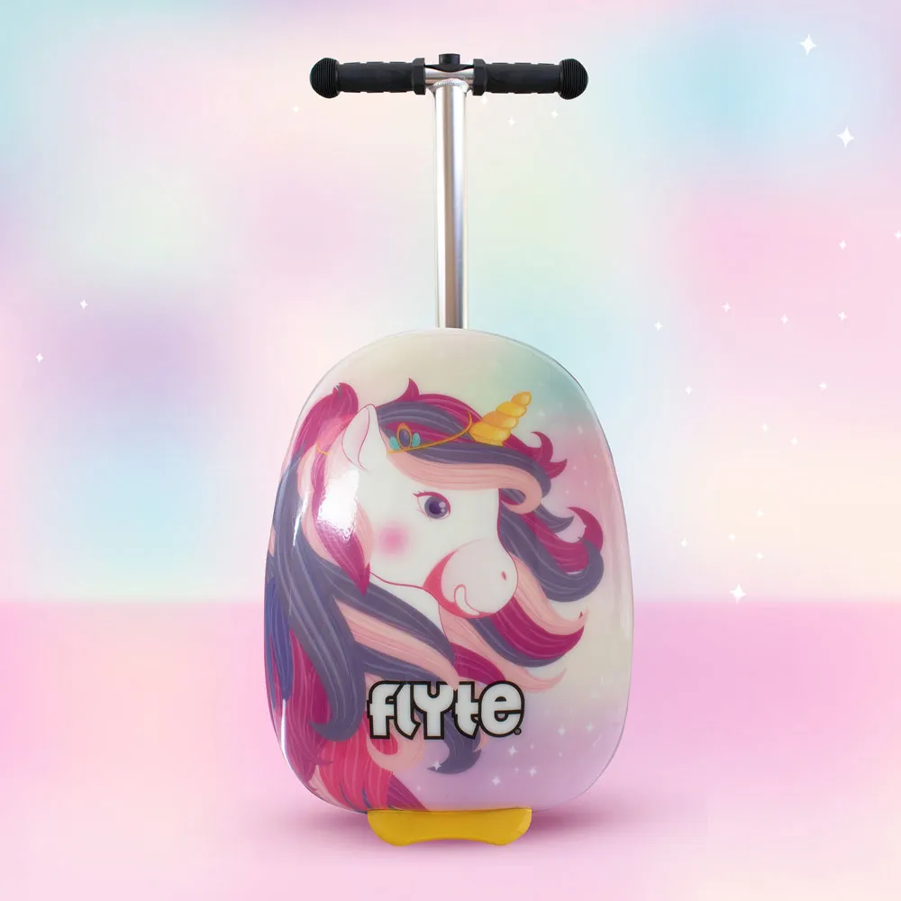 BUY 1 GET 1 FREE! Zinc Flyte Luna the Unicorn Scooter Suitcase
