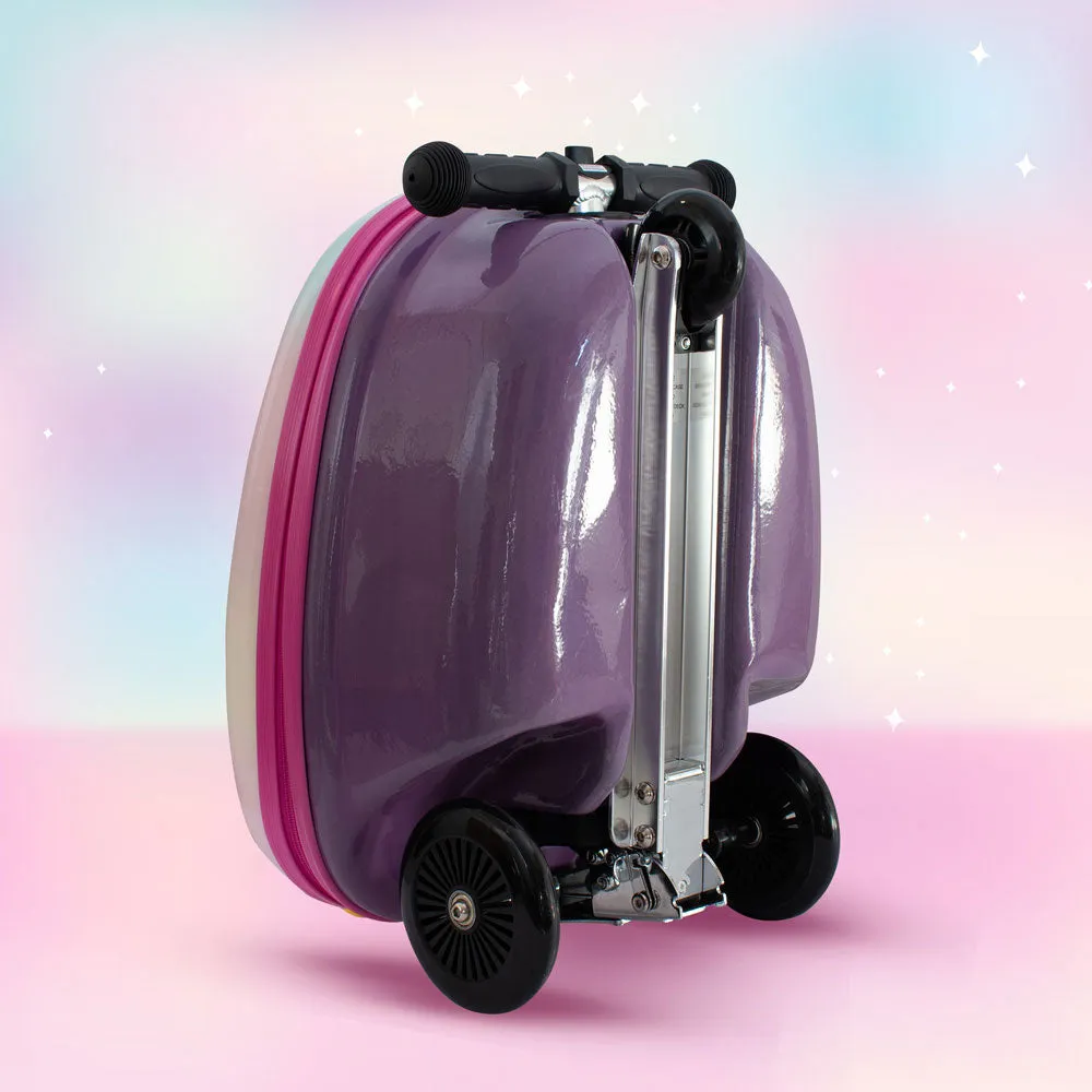 BUY 1 GET 1 FREE! Zinc Flyte Luna the Unicorn Scooter Suitcase