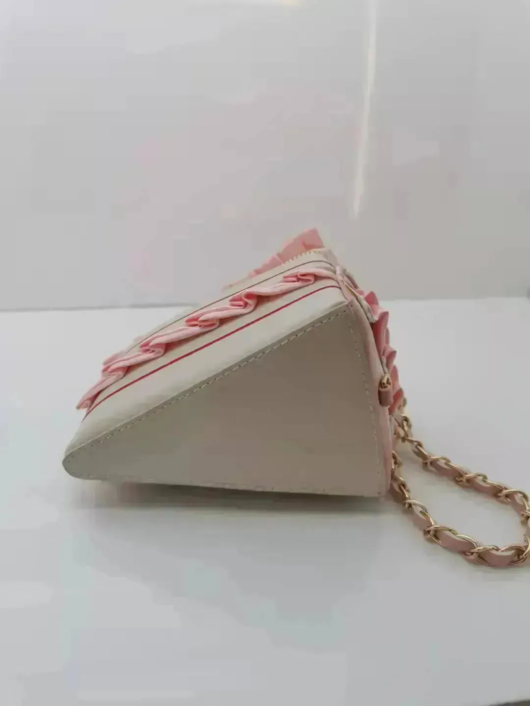 Cake Shaped Girl Handbag One Shoulder Diagonal Bag