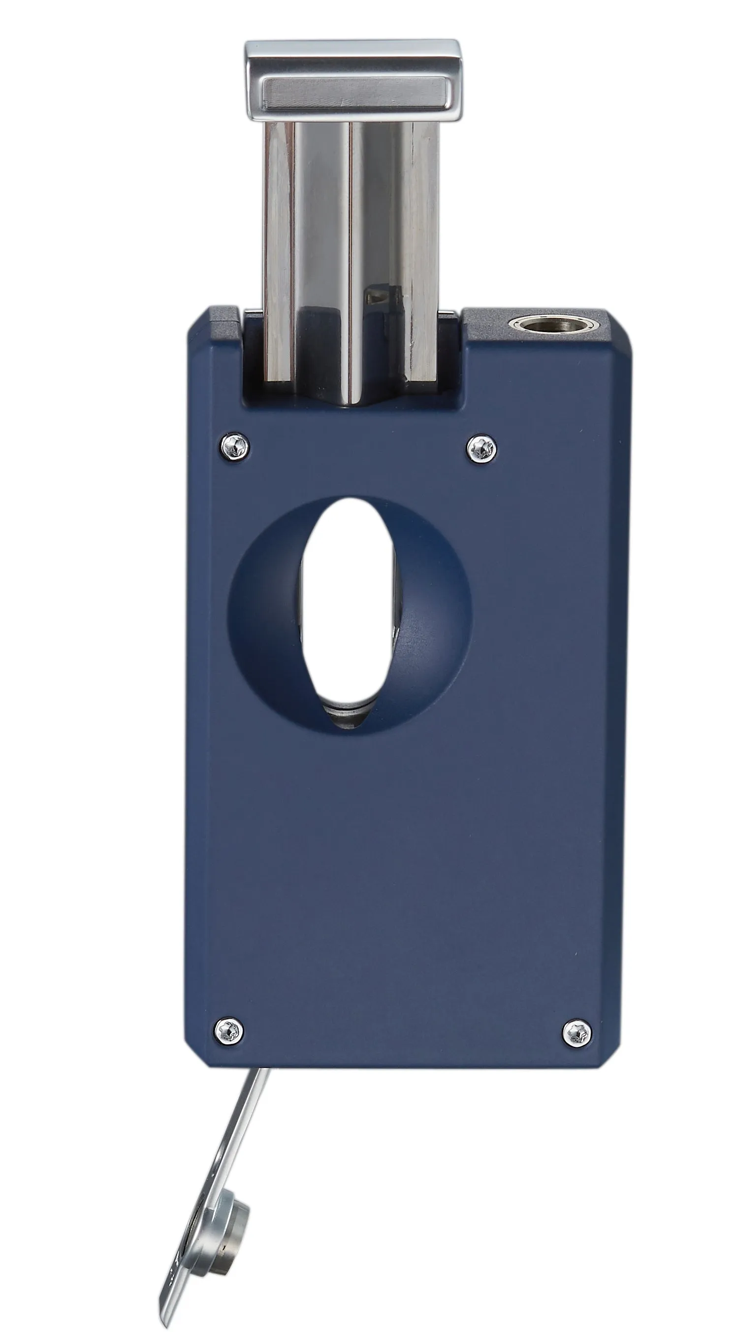Caseti Urban Single Torch Flame Lighter and Wedge Cutter - Blue