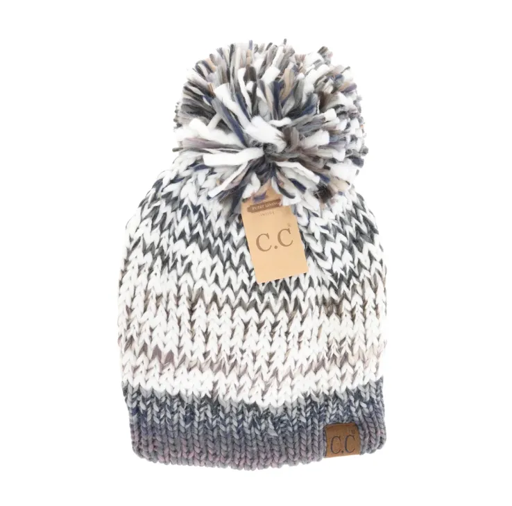 CC Multi Yarn Pom Hat