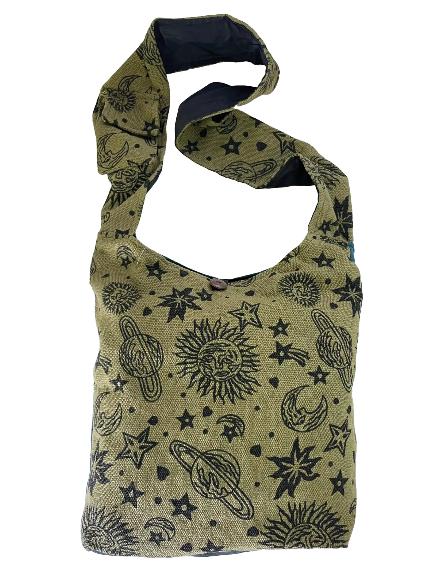 Celestial Print Crossbody Bag
