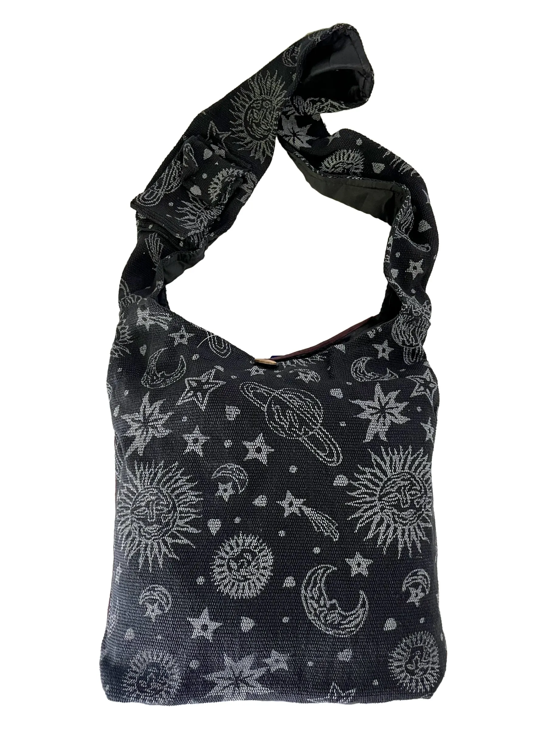Celestial Print Crossbody Bag