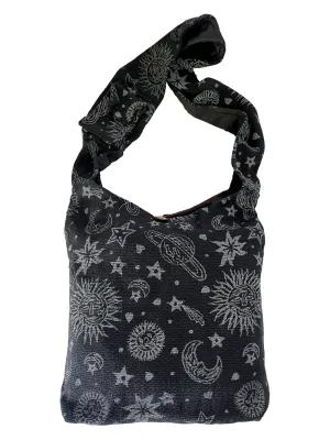 Celestial Print Crossbody Bag