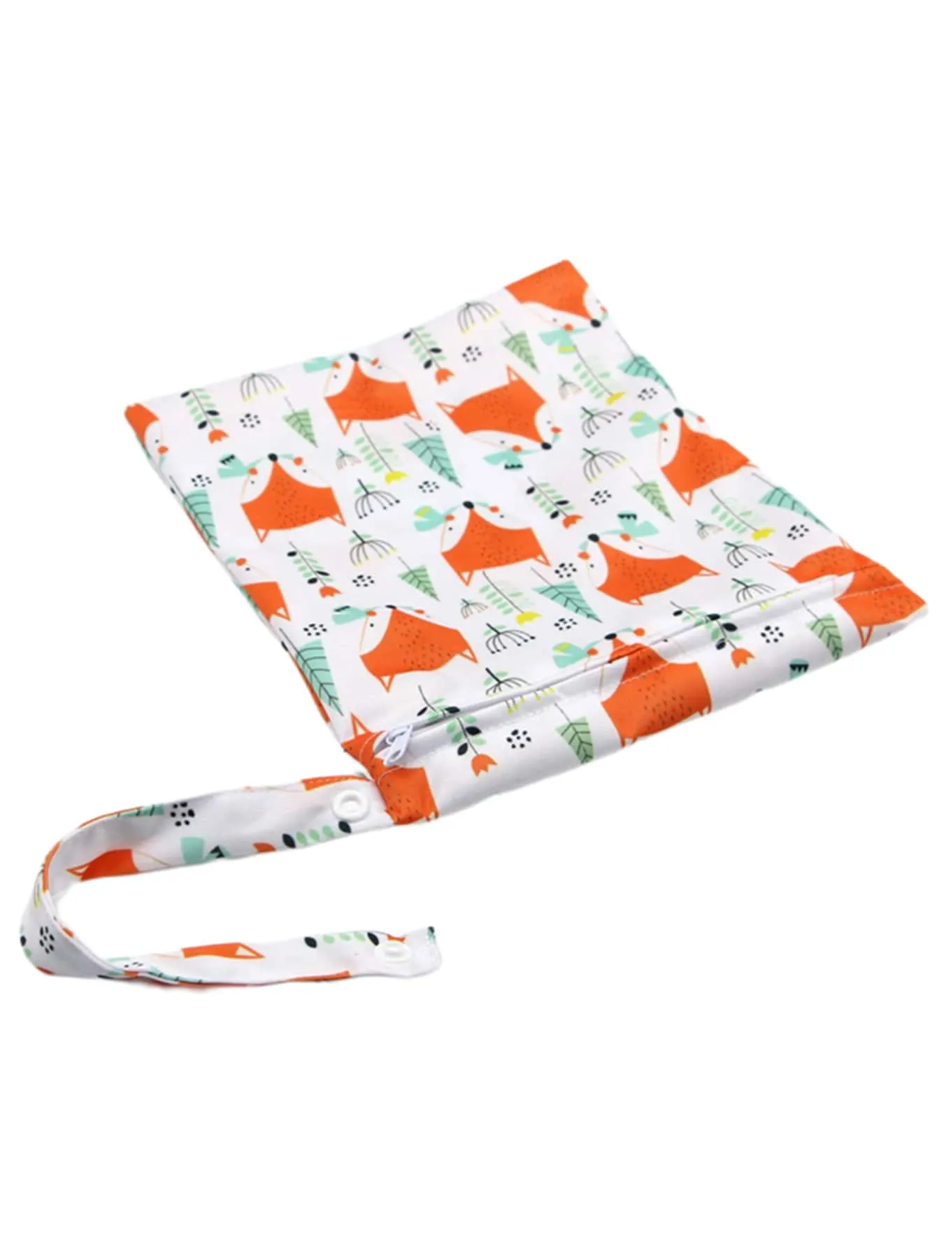 Chevron Pattern Diaper Storage Bag