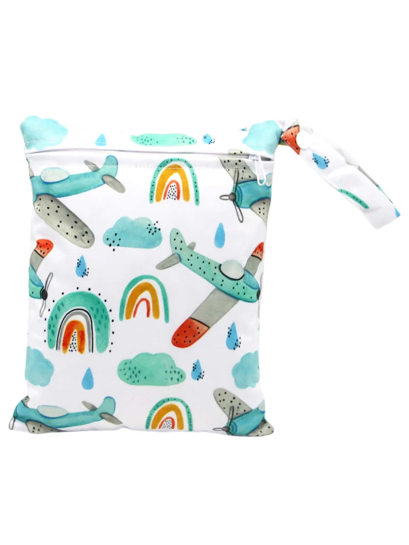 Chevron Pattern Diaper Storage Bag
