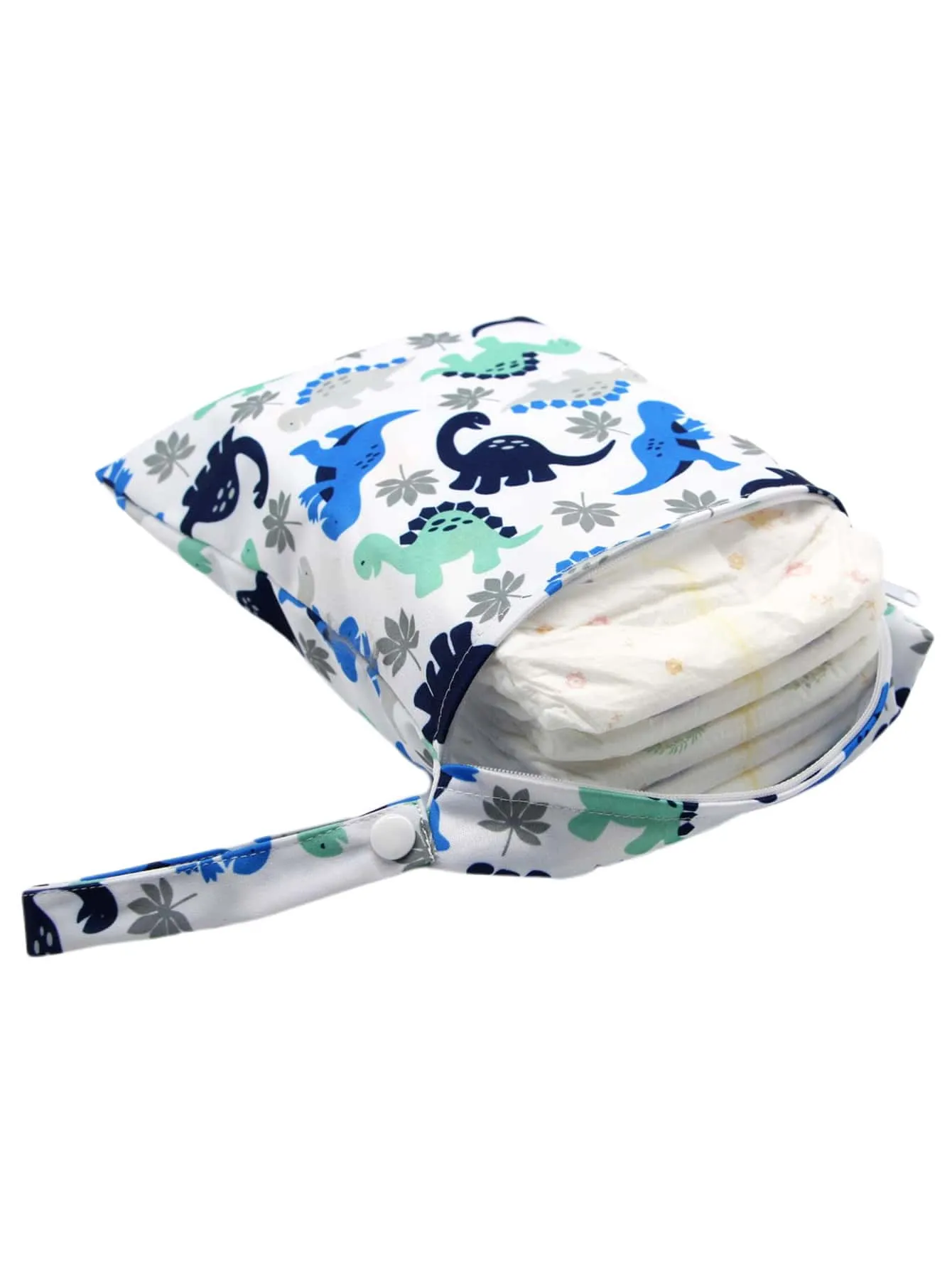 Chevron Pattern Diaper Storage Bag