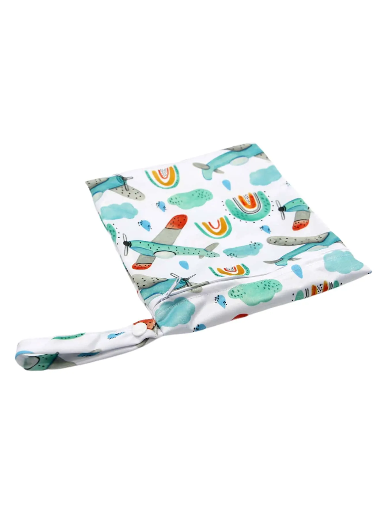 Chevron Pattern Diaper Storage Bag
