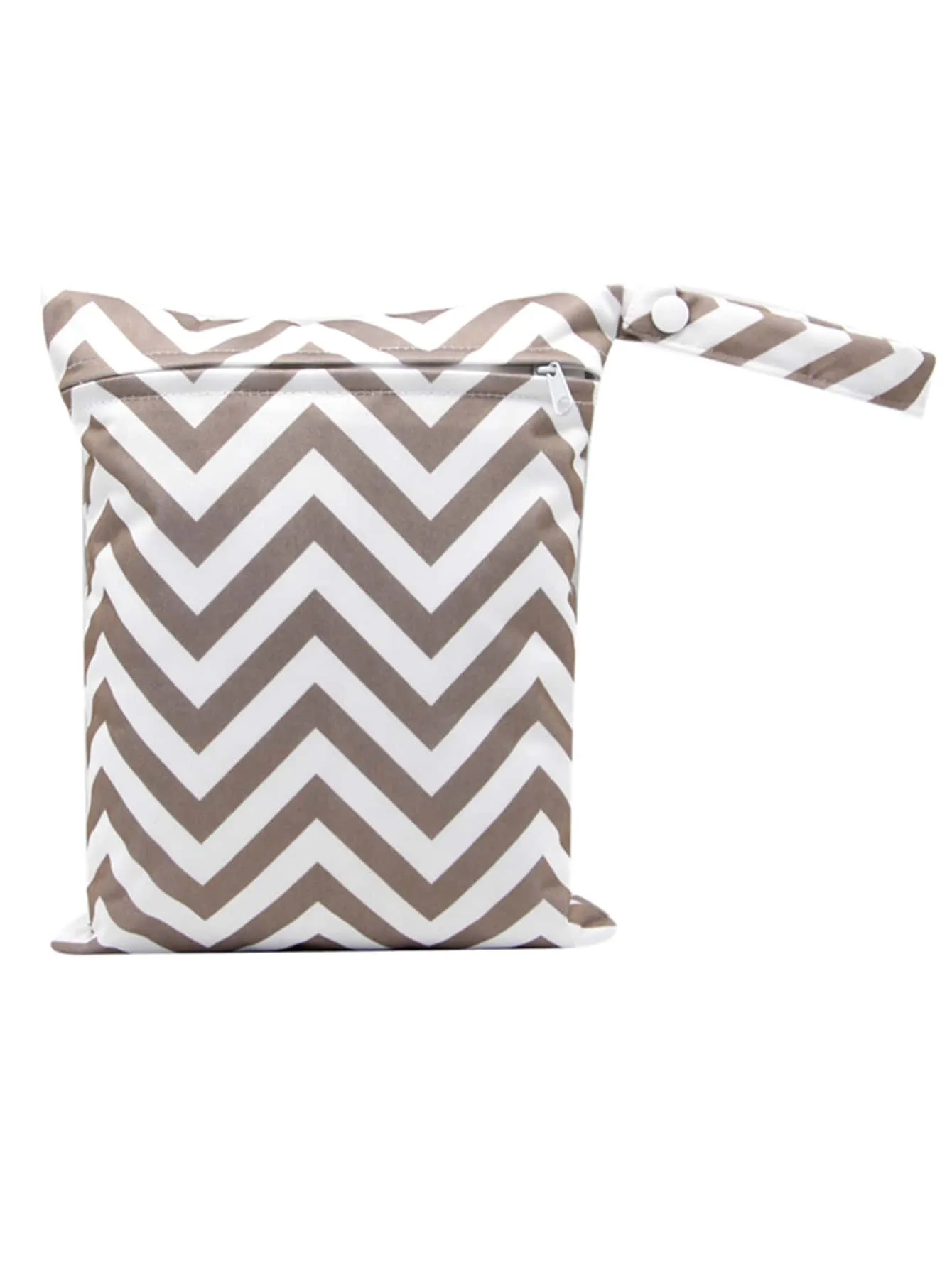 Chevron Pattern Diaper Storage Bag