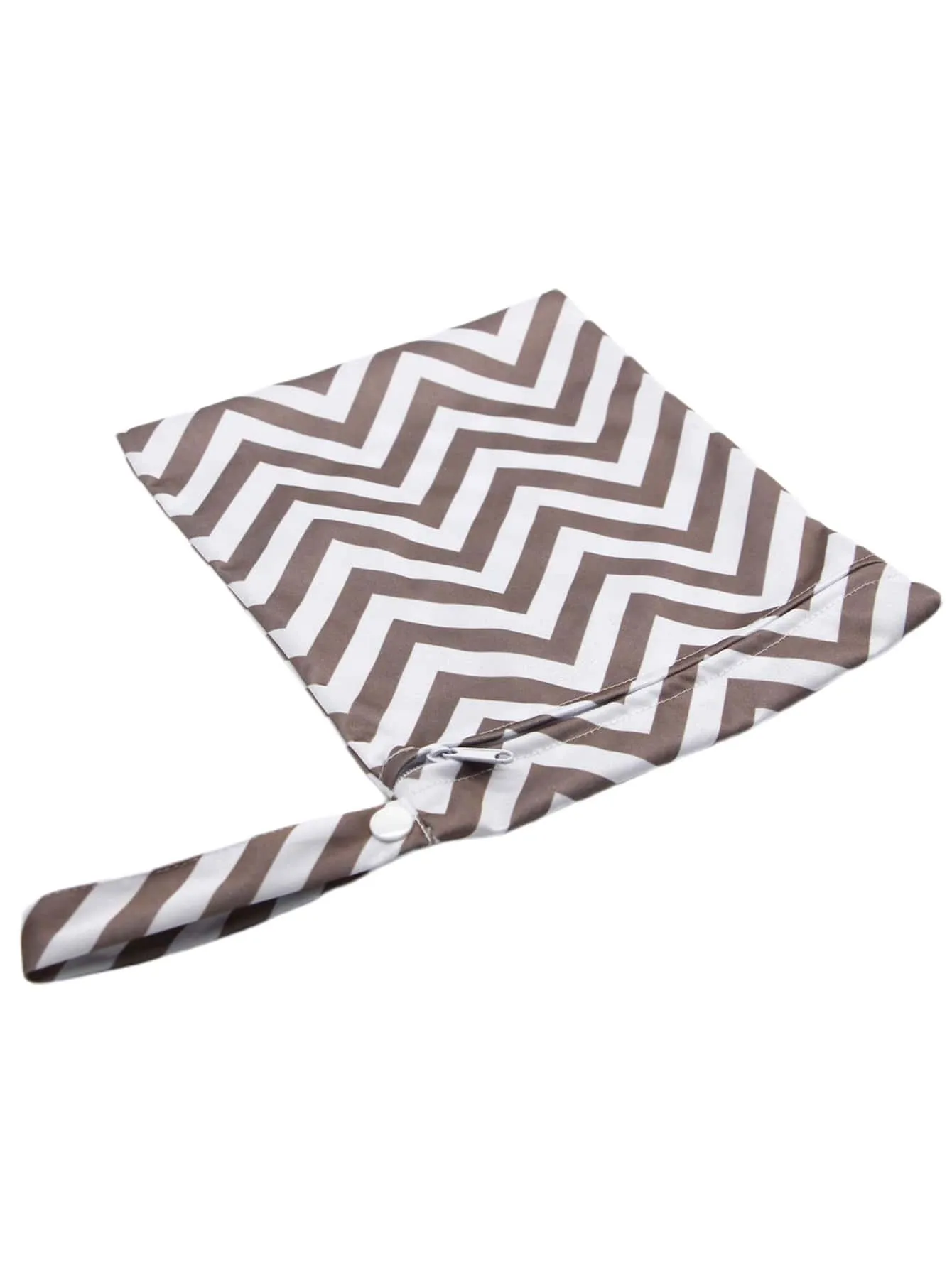 Chevron Pattern Diaper Storage Bag
