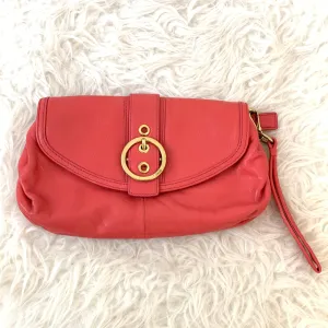 Coach Coral Wristlet