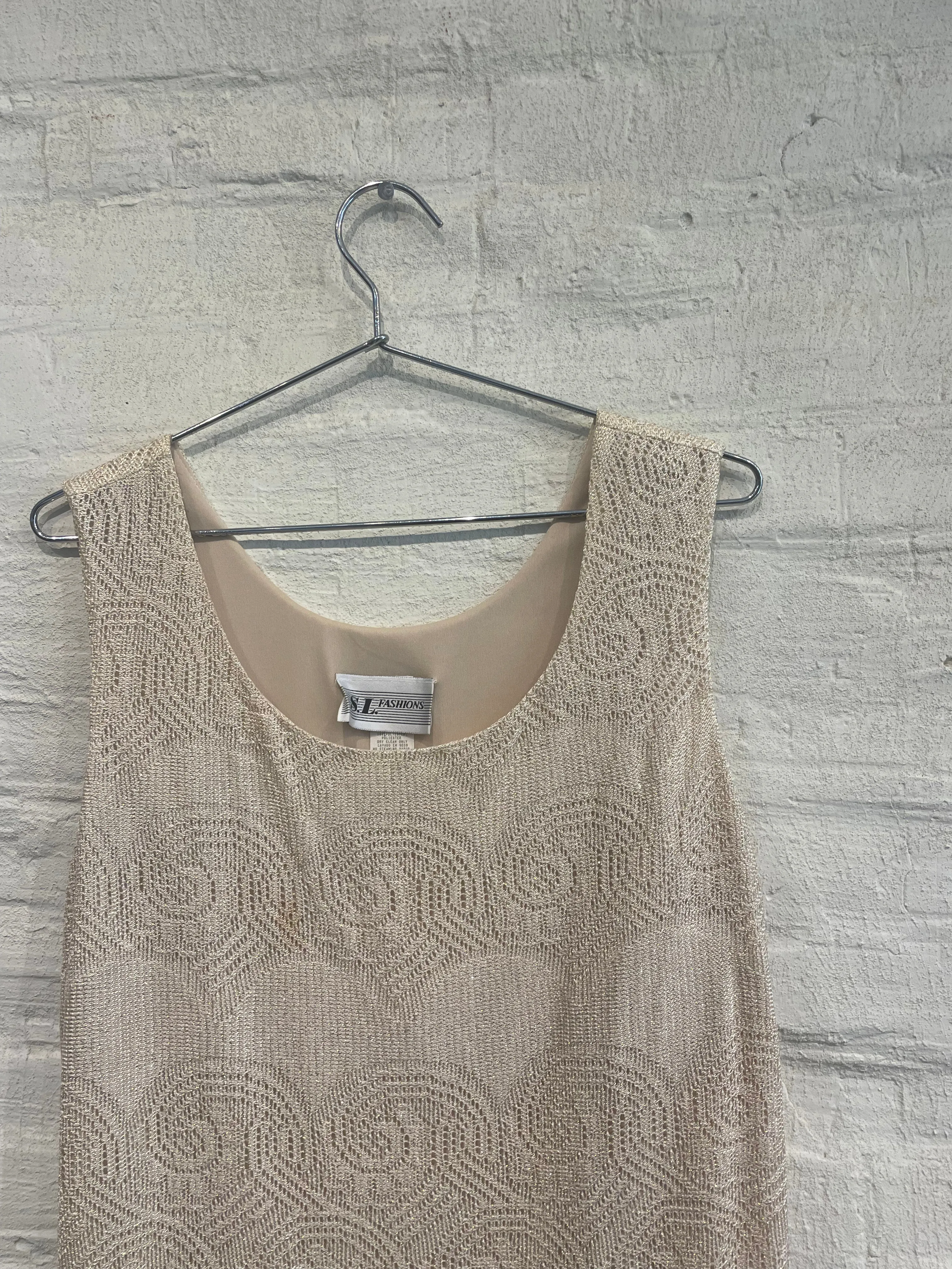 Cocktail Dress with Fringe - Vintage/ Used