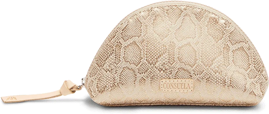 Consuela - Medium Cosmetic Case - Gilded